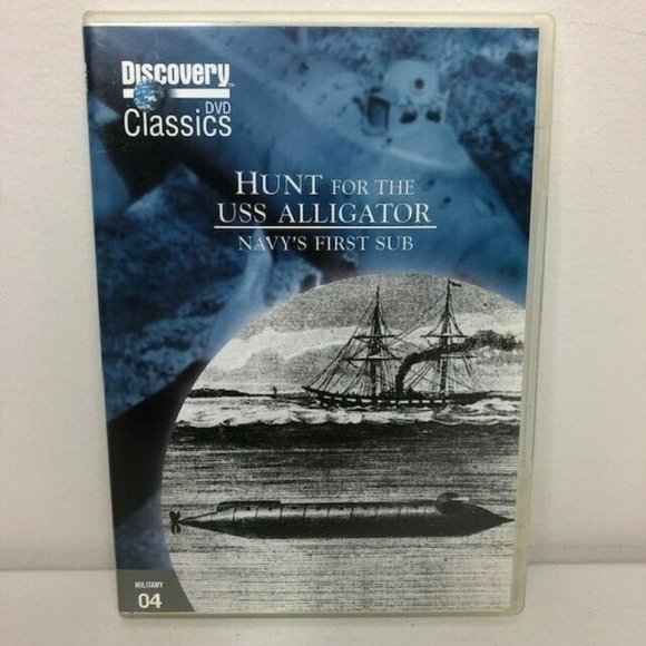 Discovery Hunt For The USS Alligator Navys First Sub DVD Region 1 Military - Picture 1 of 8